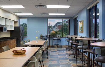 Kayal Dermatology office - staff dining room